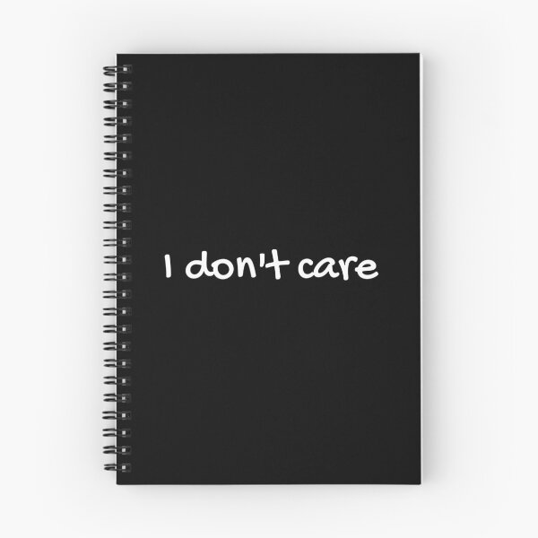 Item preview, I dont care (White version) designed and sold by Yerdish1.