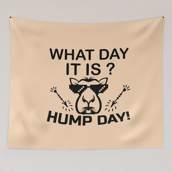 Item preview, What Day Is It Camel Retro Funny Hump Day  designed and sold by 0umStore.