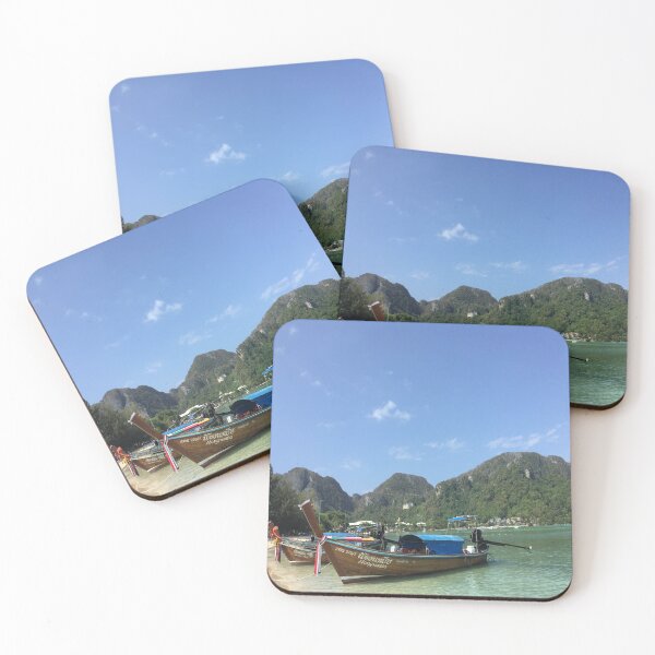 Item preview, Traditional Boats By The Ocean - Landscape Thailand designed and sold by Travelforever.