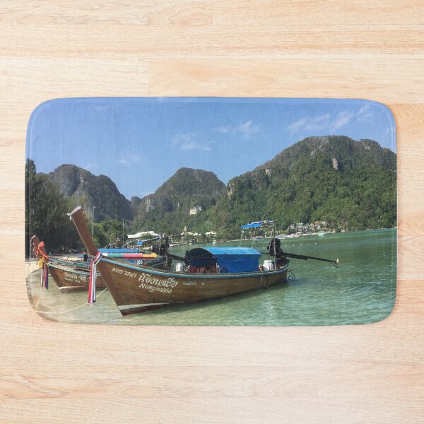Item preview, Traditional Boats By The Ocean - Landscape Thailand designed and sold by Travelforever.