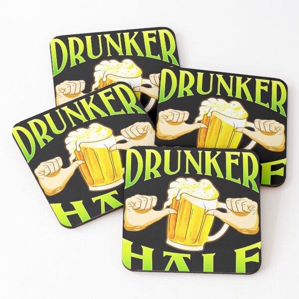 Item preview, iam The Drunker Half Funny St Patricks Day Couple drinking   designed and sold by Rzelemenz.