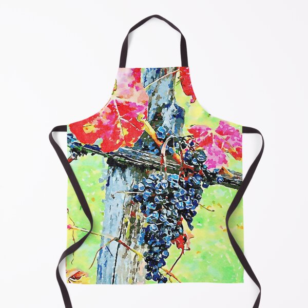 Item preview, Hortus Conclusus: bunch of black grapes with red leaves designed and sold by Giuseppe Cocco.