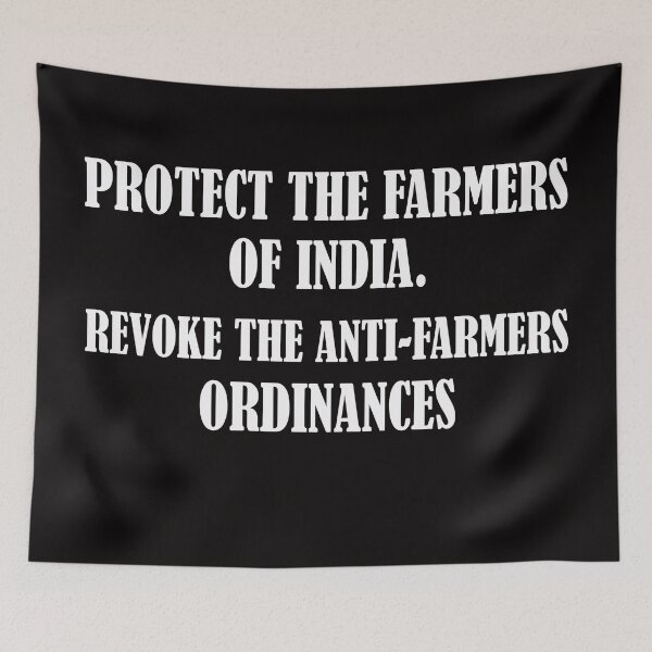 Item preview, Protect The Farmers of India designed and sold by trendistic.