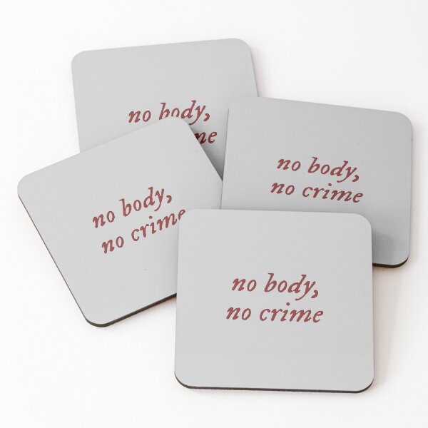 Item preview, no body, no crime title designed and sold by crownyart.