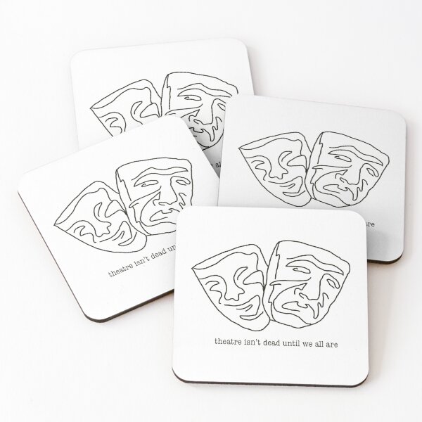 Item preview, "Theatre Isn’t Dead" Illustration designed and sold by gwynethstrope.
