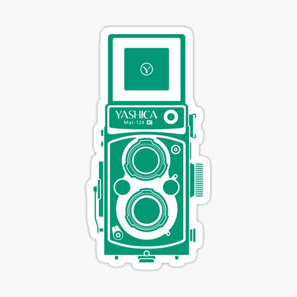 Yashica Mat 124G emerald Sticker