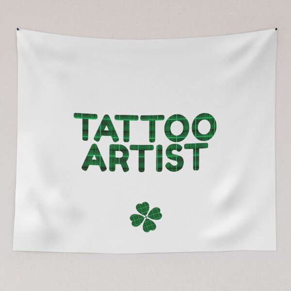 Item preview, Luckiest Tattoo Artist Ever St. Patricks Day Lucky Irish designed and sold by Bendthetrend.