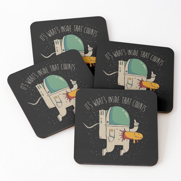 Item preview, Astronaut with Its Whats Inside That Counts (alien) designed and sold by gabrielpastor.