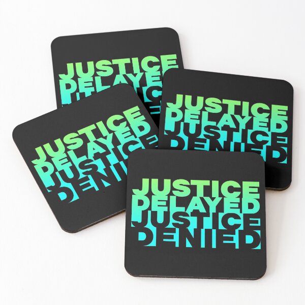 Item preview, Justice Delayed Is Justice Denied designed and sold by ArqDezines.