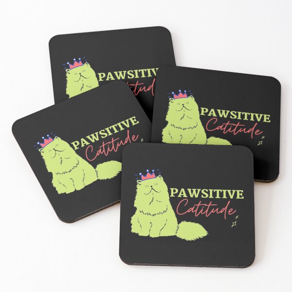 Item preview, Pawsitive Catitude designed and sold by EmotionArt.