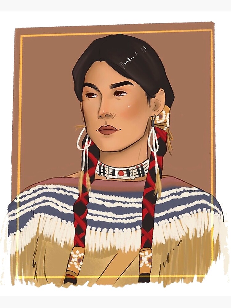 "Sacagawea" Poster by lorennerae Redbubble