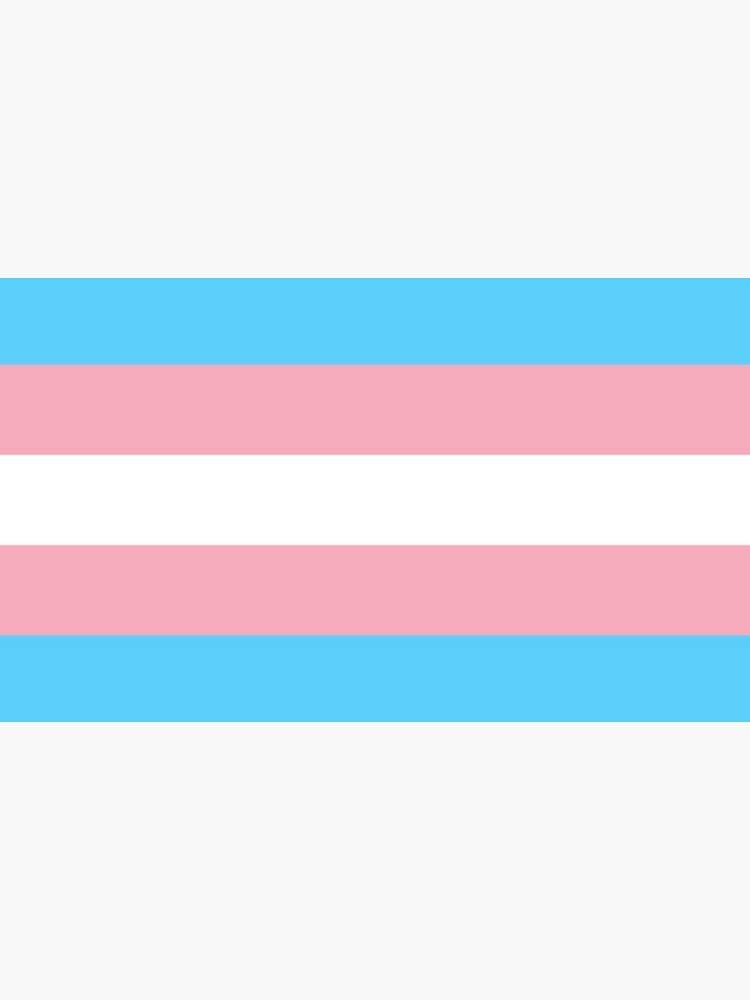 Thumbnail 3 of 3, Sticker, transgender flag designed and sold by Multiminjae.