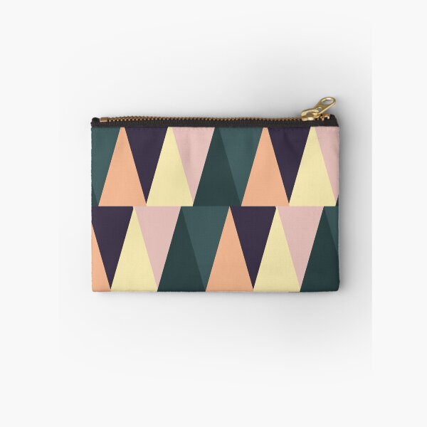 Item preview, Abstract Geometric Simple Pattern with colorful triangles  designed and sold by Victoria Riabov.