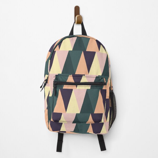 Item preview, Abstract Geometric Simple Pattern with colorful triangles designed and sold by Victoria Riabov.