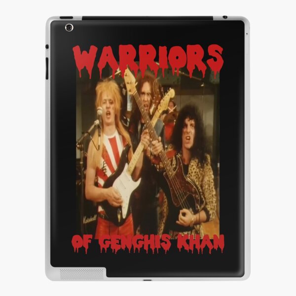 The Young Ones Bottom Warriors of Genghis Khan Heavy metal band iPad Skin