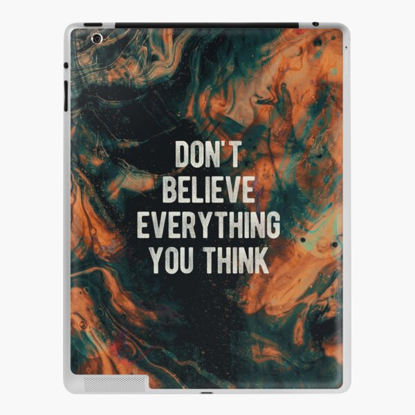 Anxiety Quote iPad Skin