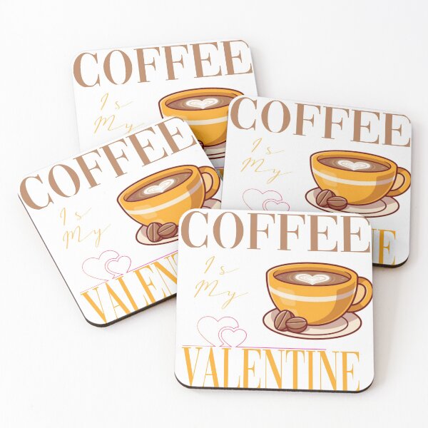 Item preview, Coffee is my valentine,coffee gift ,coffee gift for valentine, coffee for couples  designed and sold by adnane4off.