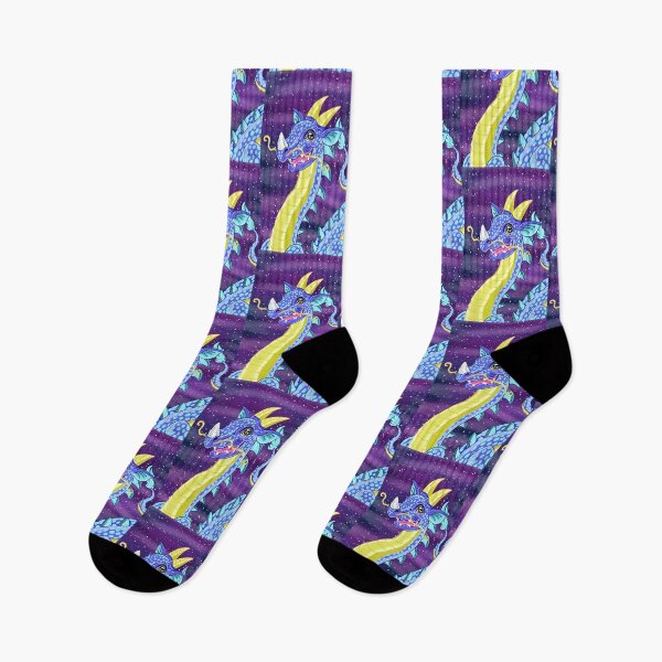 Item preview, Noodle dragon blue galaxy designed and sold by KatyChristoff.