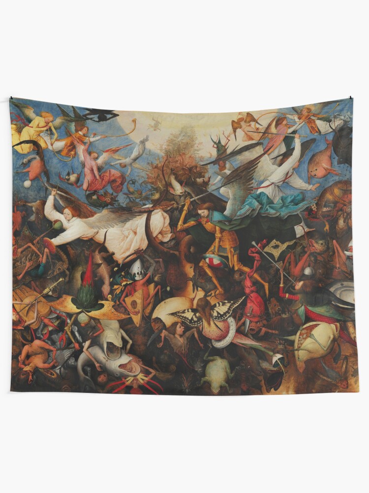 Alternate view of The Fall of the Rebel Angels by Bruegel The Elder Tapestry