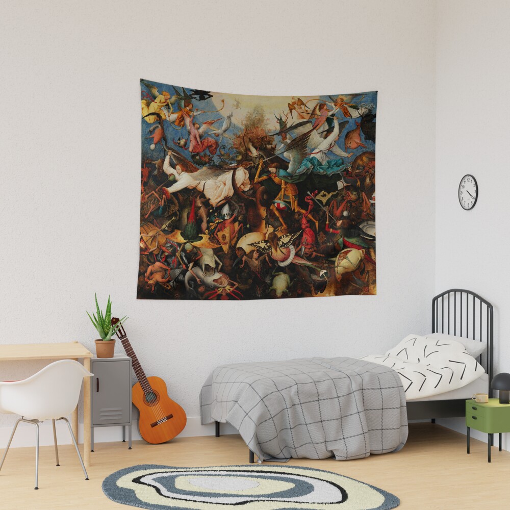 The Fall of the Rebel Angels by Bruegel The Elder Tapestry