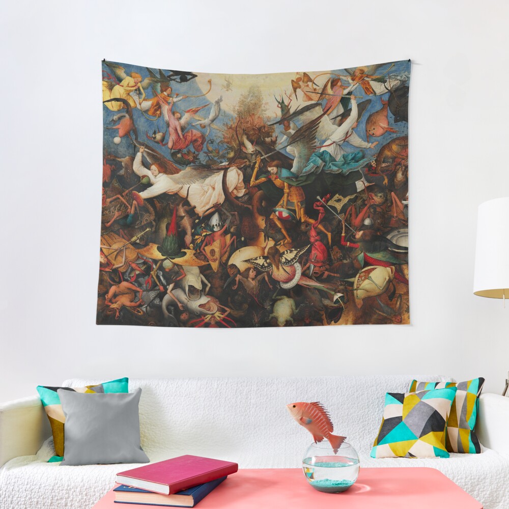 The Fall of the Rebel Angels by Bruegel The Elder Tapestry
