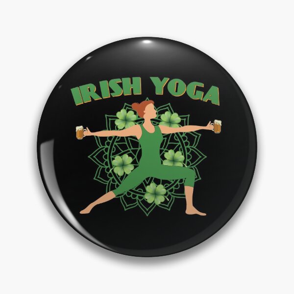 Item preview, Irish yoga | Happy St Patrick’s Day designed and sold by BuynPose.