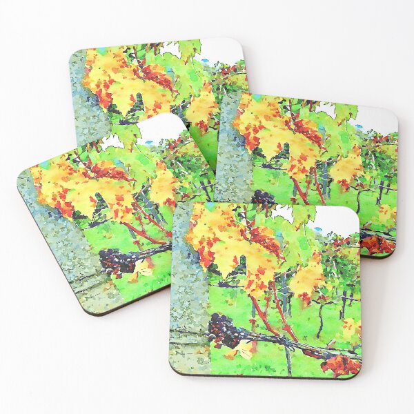 Item preview, Hortus Conclusus: branch with red and yellow leaves designed and sold by Giuseppe Cocco.