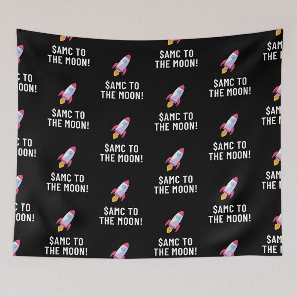 Item preview, AMC to the Moon! Wall Street designed and sold by reallyrealnow.