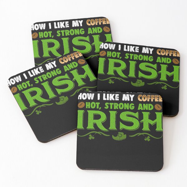 Item preview, Hot Strong and Irish Funny St Patricks Day Coffee Lover  designed and sold by Rzelemenz.