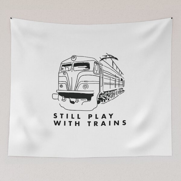 Item preview, STILL PLAY WITH TRAINS - TRAIN DRIVER - TRAIN - TRAINS  designed and sold by Tropical Blood.