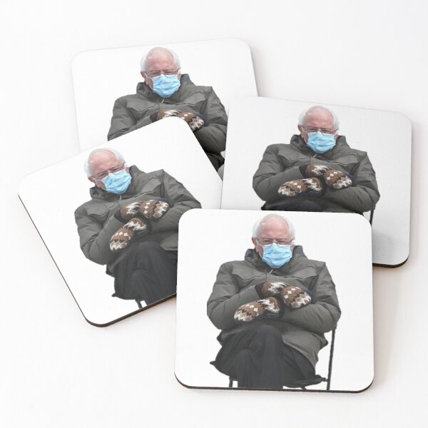 Item preview, Bernie Inauguration Mittens (Meme Version) designed and sold by tegenn27.