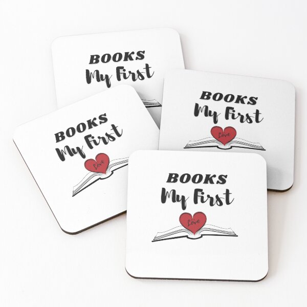 Item preview,  Books are my first love designed and sold by IZ-STAR.