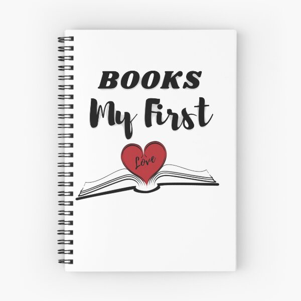 Item preview,  Books are my first love designed and sold by IZ-STAR.