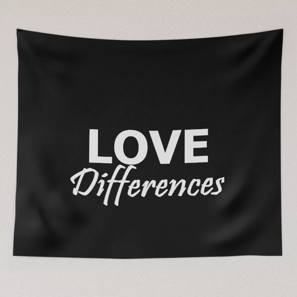 Item preview, LOVE DIFFERENCES, Acceptance, Disability Awareness present, Gift for a good cause designed and sold by AmazingEcraft.