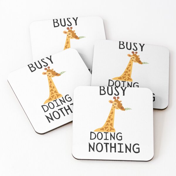 Item preview, Busy Doing Nothing - Giraffe2 (bt1) designed and sold by Amon Ferg.