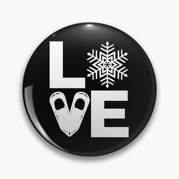 Item preview, Snowshoeing - LOVE Snowshoes designed and sold by EstelleStar.