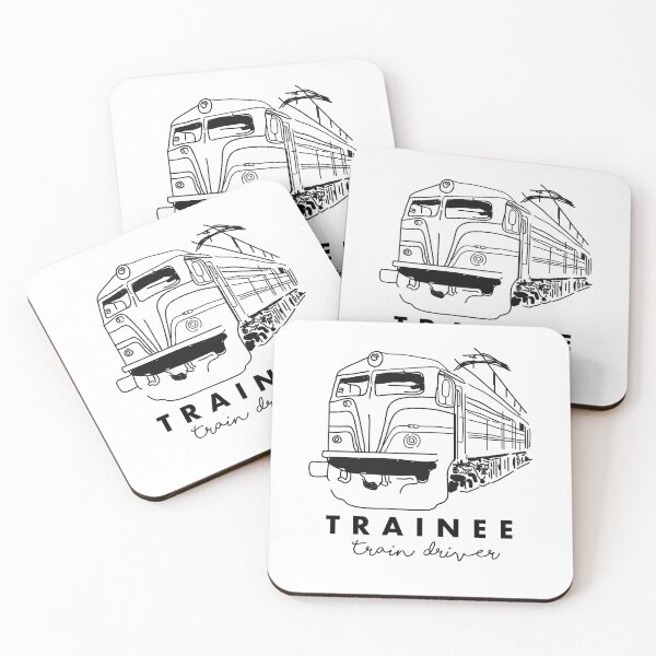 Item preview, TRAIN DRIVER - TRAIN - TRAINEE - TRAIN DRIVER PERSON - BEST TRAIN TSHIRTS - DRAWING VINTAGE  designed and sold by Tropical Blood.