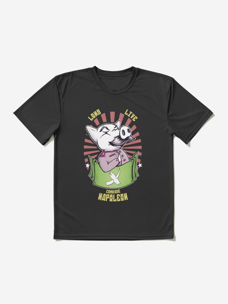 Animal farm Long Live Comrade Napoleon Farm Rebellion Active T-Shirt by  VinagreShop