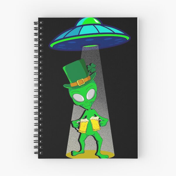 Item preview, Beer drinking Alien UFO Funny St Patricks Day drinking  designed and sold by Rzelemenz.