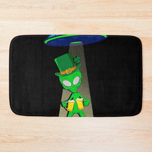 Item preview, Beer drinking Alien UFO Funny St Patricks Day drinking  designed and sold by Rzelemenz.