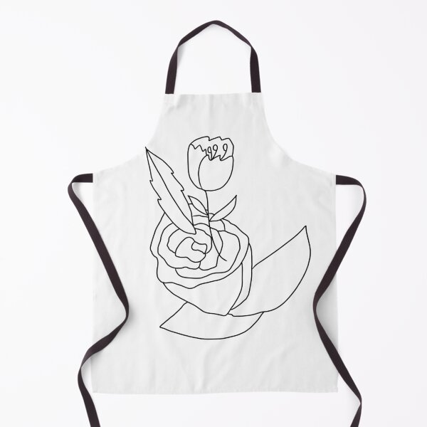 Item preview, Floral Line Art VIII designed and sold by wallflowerbee.