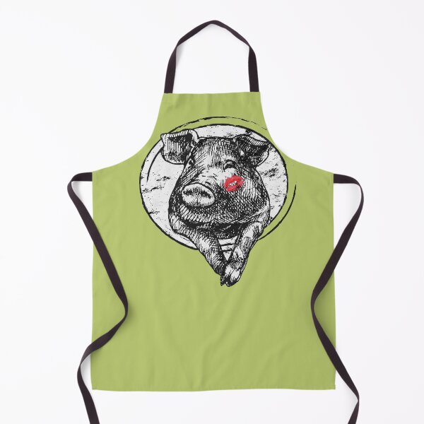 Item preview, Cool Pig Kiss Lip - Happy Pig in Mud designed and sold by Zavola.