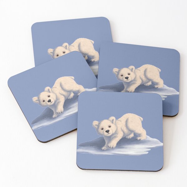 Item preview, Glacial Polar Bear designed and sold by Imagine My Universe.