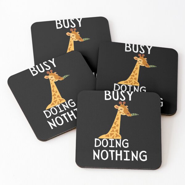 Item preview, Busy Doing Nothing - Giraffe2 (wt1) designed and sold by Amon Ferg.