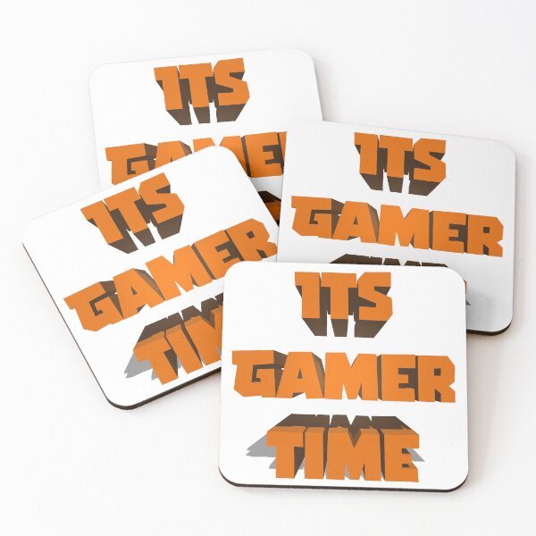 Item preview, Its Gamer Time Orange designed and sold by kikapup.