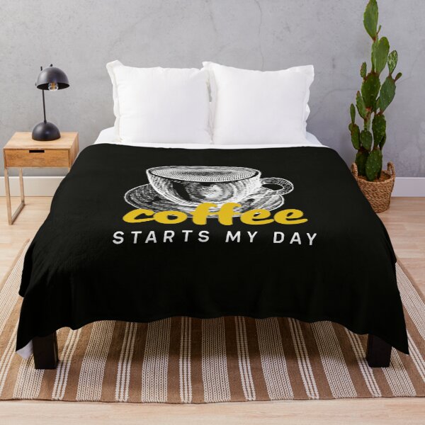 Item preview, Coffee Starts My Day designed and sold by StoaMart.