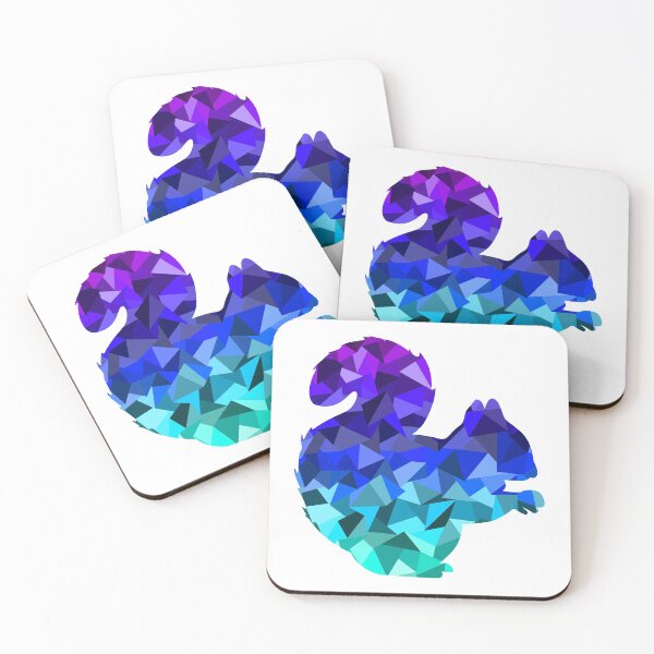 Item preview, Galaxy Geometric Squirrel designed and sold by cassikraft.