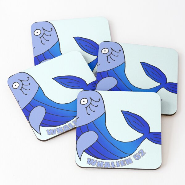 Item preview, Cute but sad blue Whalien 52 BTS  designed and sold by LeGND.