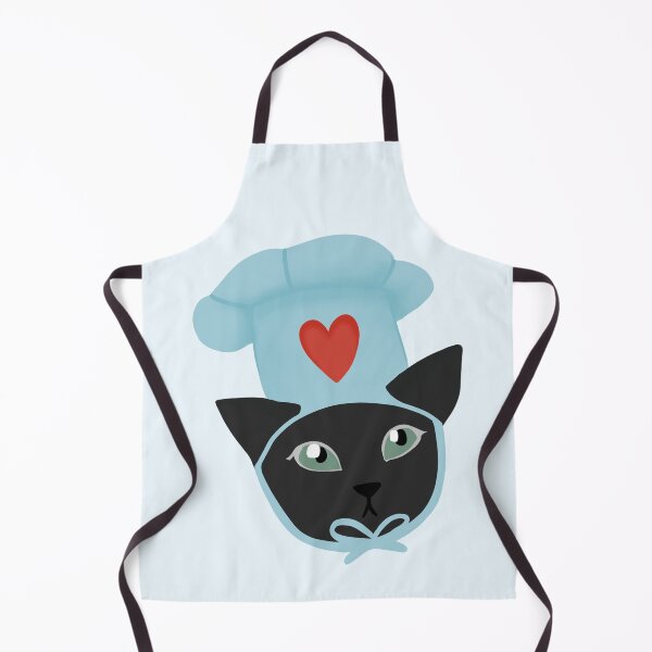 Item preview, Gato negro con sombrero de cocina designed and sold by muffinstandd.