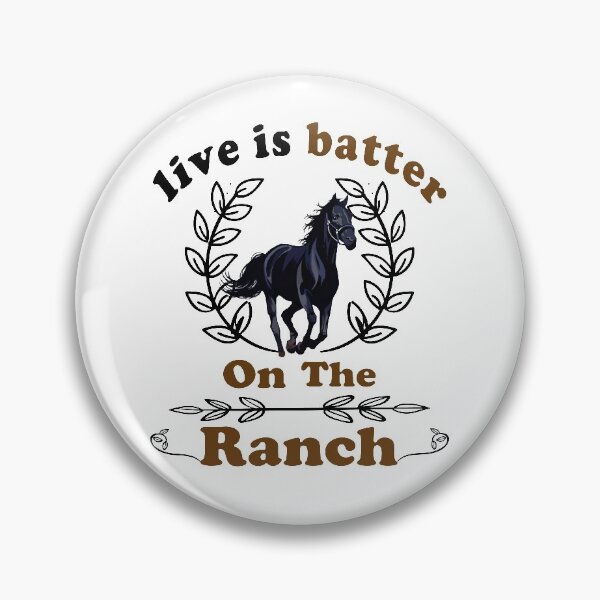 Artikelvorschau, Das Leben ist besser auf der Ranch, Geschenk Pferdeliebhaber entworfen und verkauft von VAN-DESIGN.